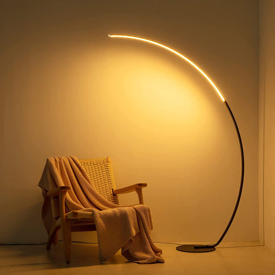 Modern LED Floor Lamp with 16 Million Colors & Remote Control