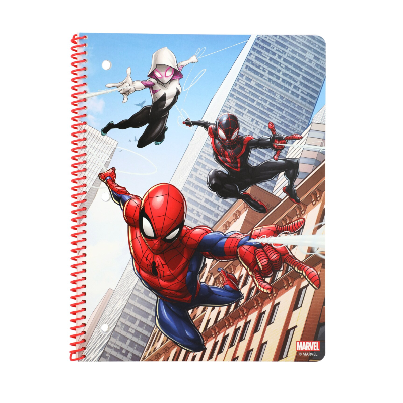 Licensed Character-Themed Spiral Notebook – 8x10.5 Inch, 1-Subject, 70 Sheets