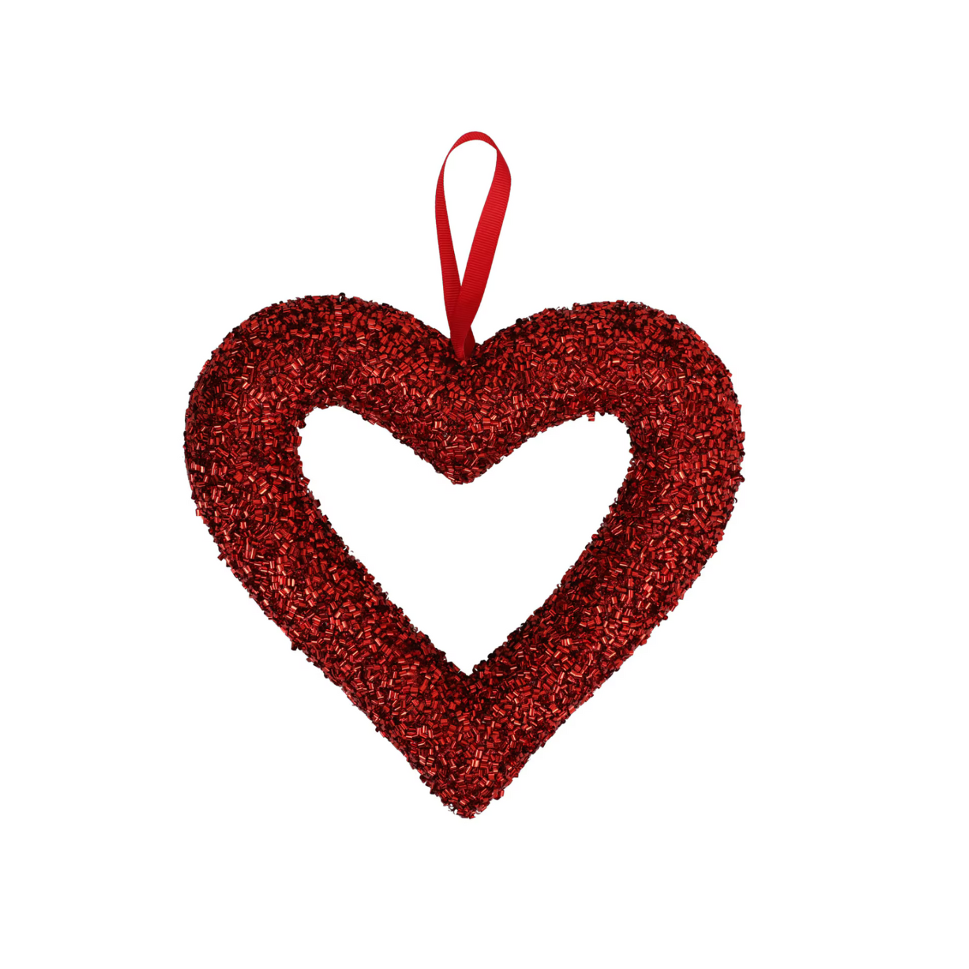 Valentine's Day Glitter Foam Hearts – Sparkling Decorations for Crafting & Decor