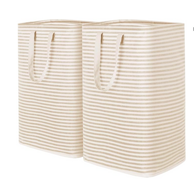 Lifewit Large Collapsible Laundry Hampers (2-Pack, 80L) – Waterproof Baskets