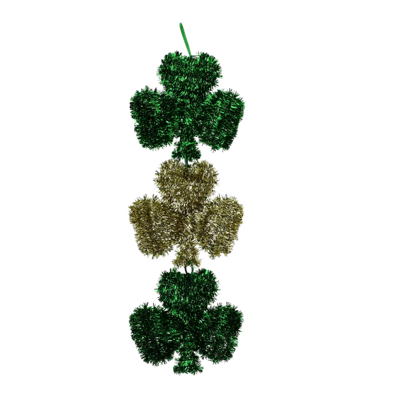 Elegant Shamrock Hanging Ornament – Irish Decor, Lucky Charm & Gift