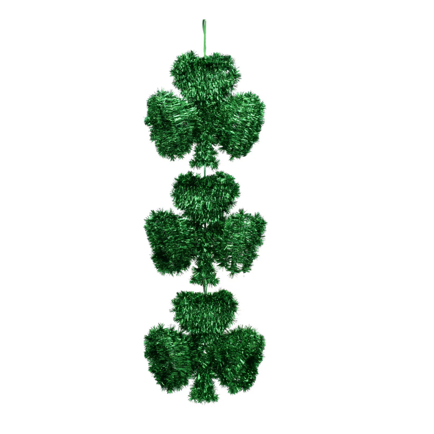 Elegant Shamrock Hanging Ornament – Irish Decor, Lucky Charm & Gift