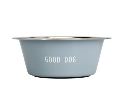 Steel Pet Bowls – 6.5" x 2.5" – Durable and Non-Slip