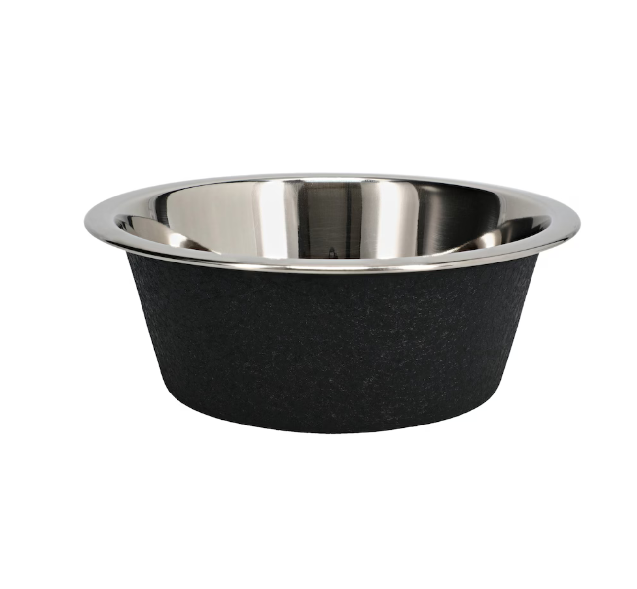 Steel Pet Bowls – 6.5" x 2.5" – Durable and Non-Slip