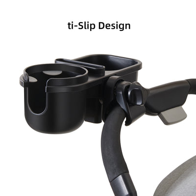 3-in-1 Stroller Cup Holder – Drink, Phone & Snack Organizer