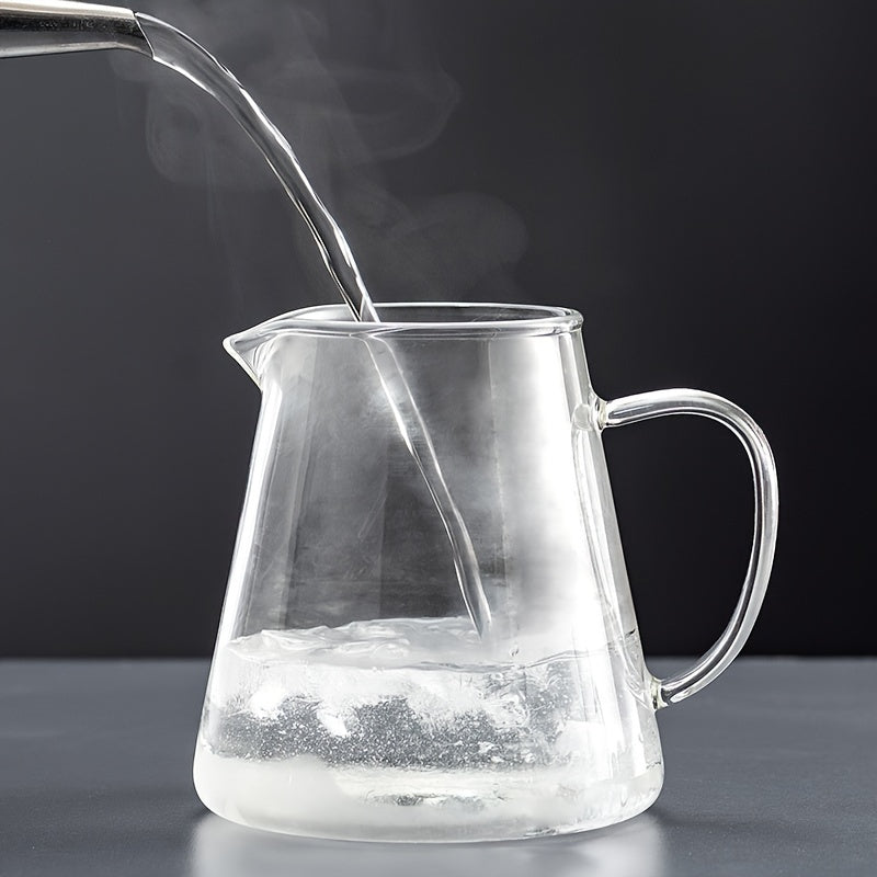 Elegant Floral Glass Teapot with Durable Infuser